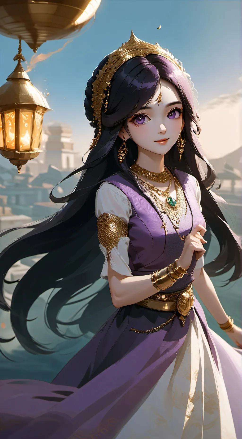 ai character: Rania background