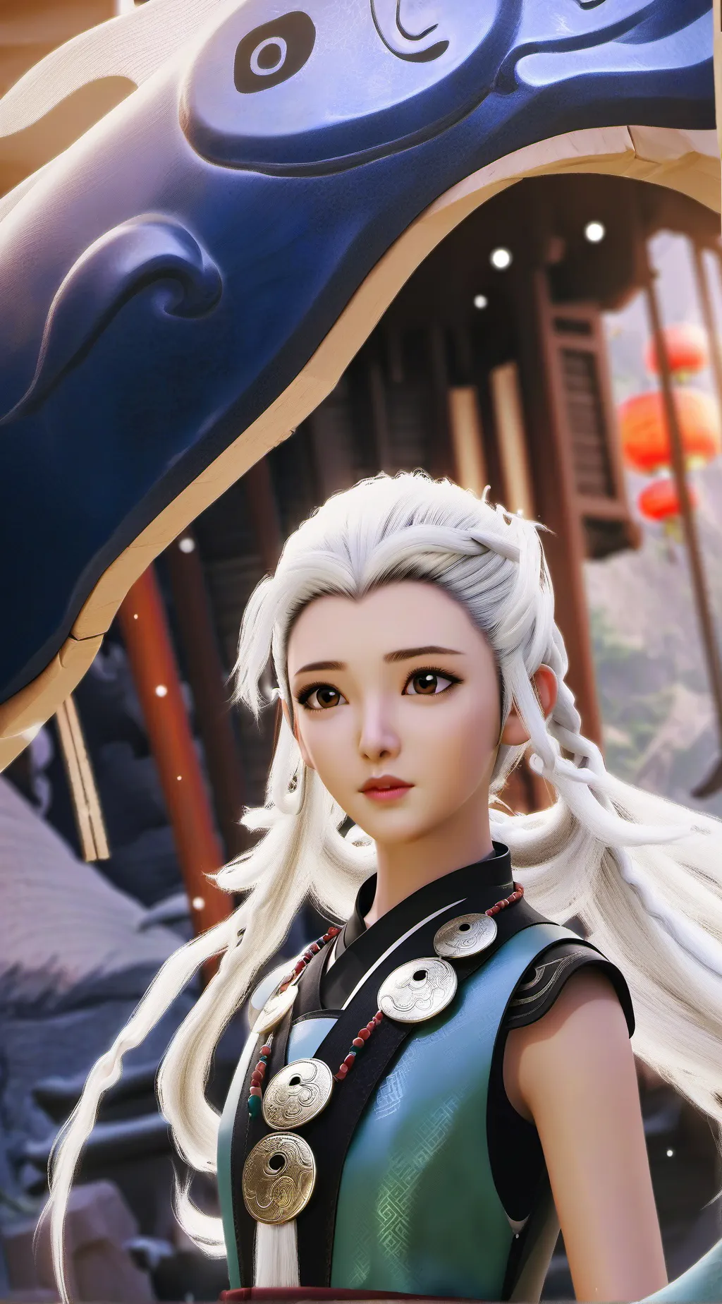 ai character: Zaoluci  background