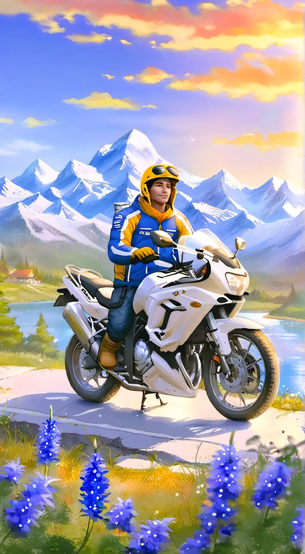 ai character: tu novio  background