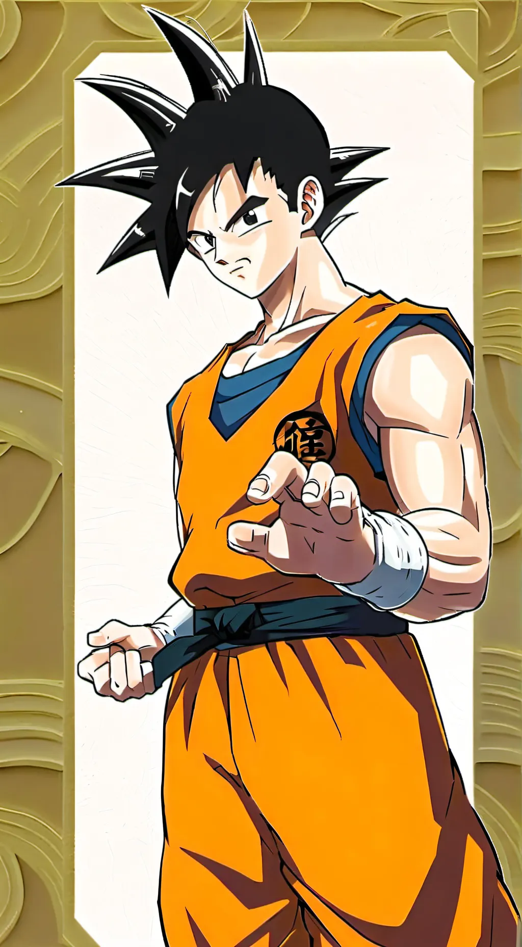 ai character: Gohan (boss batte) background
