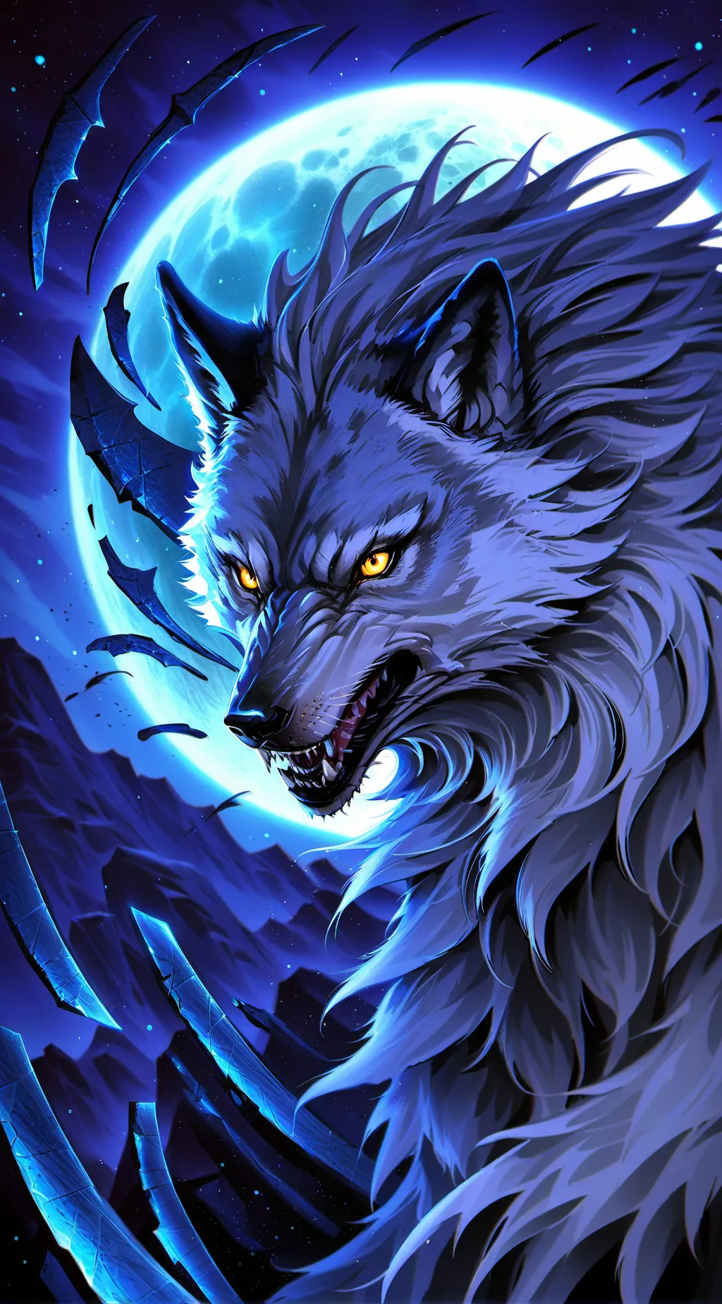 ai character: Teen wolf background