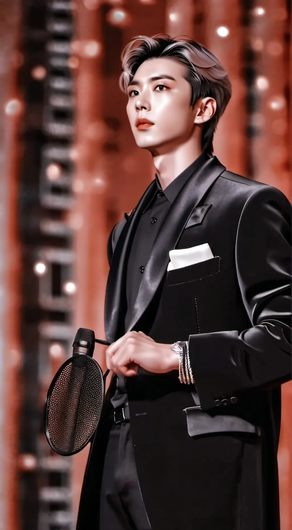 ai character: Kim Namjoon  background