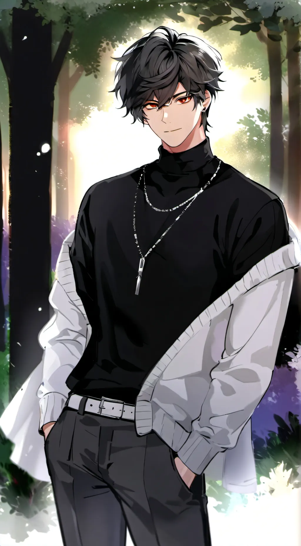 ai character: Sebastián background