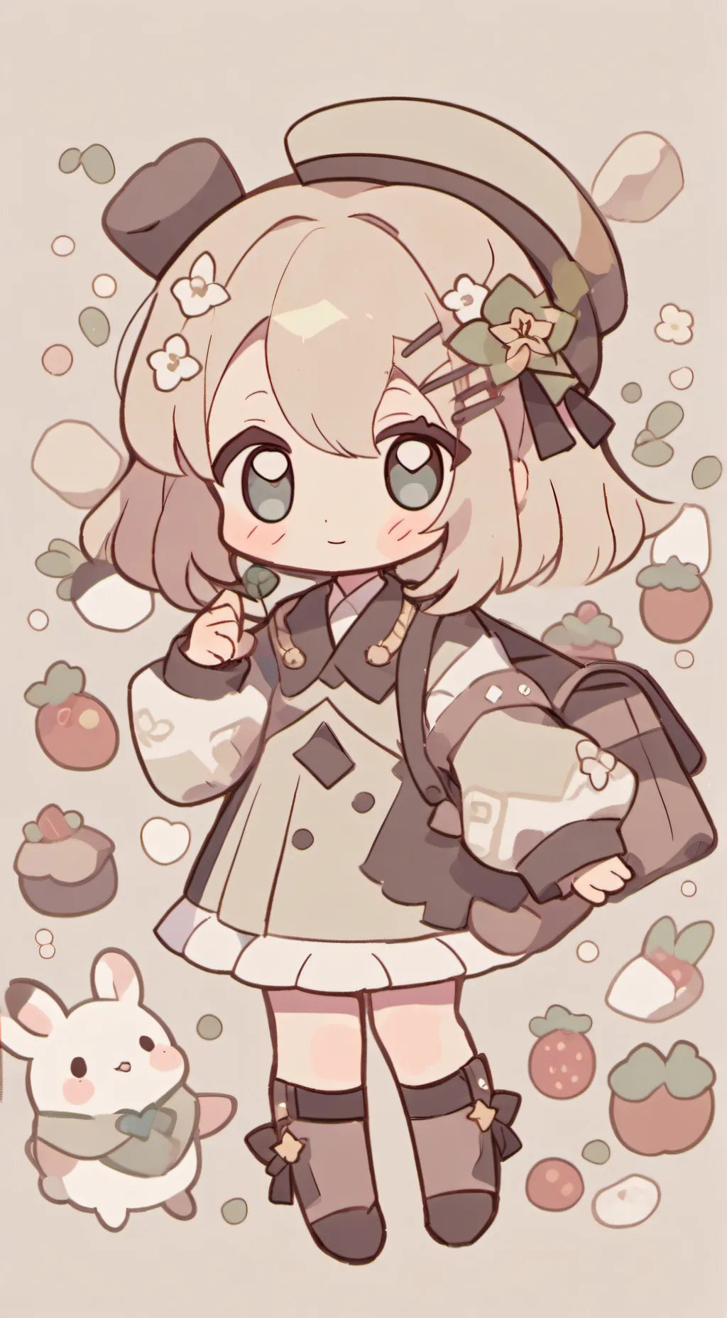 ai character: bibu🥺🥳 background