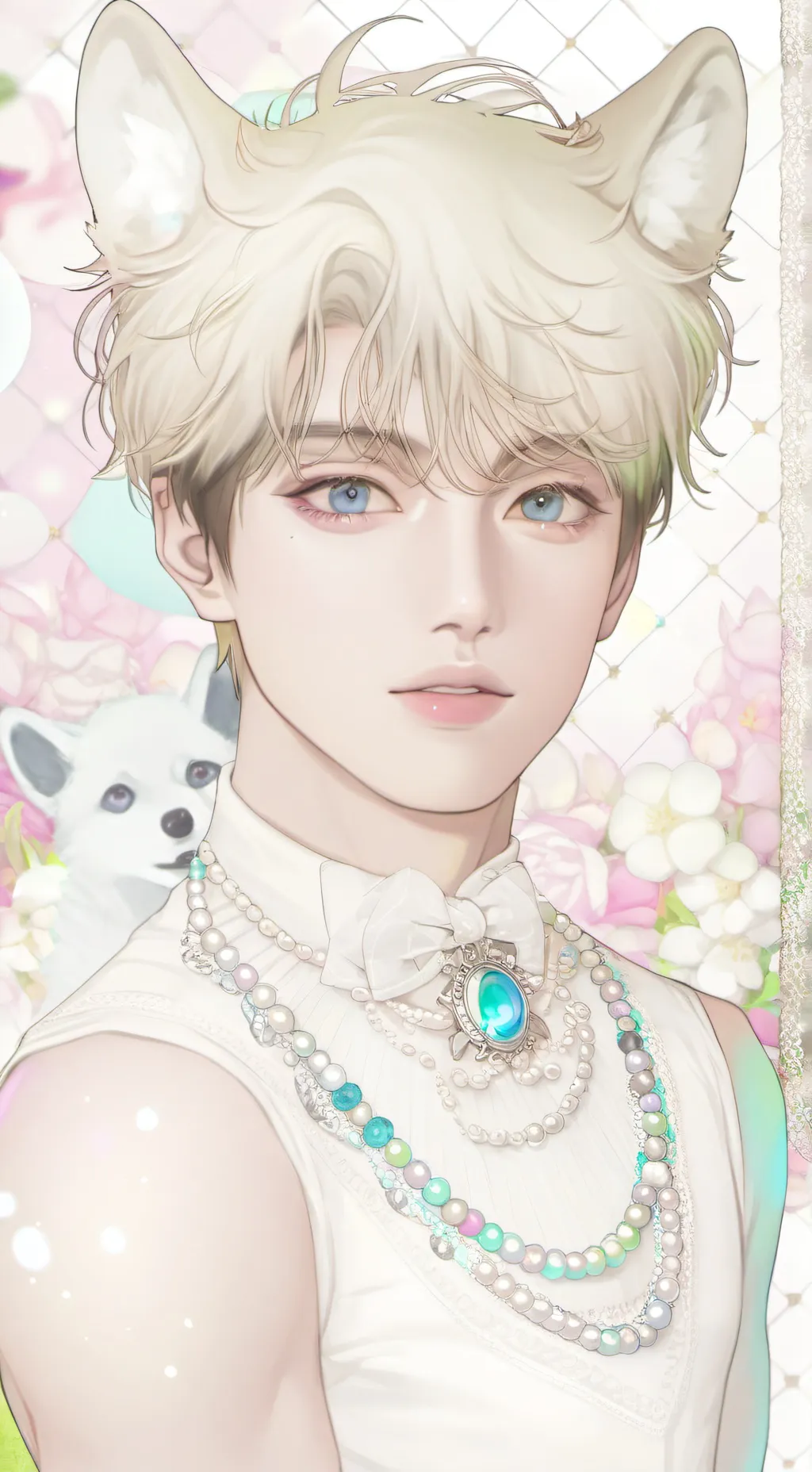 ai character: karoni background