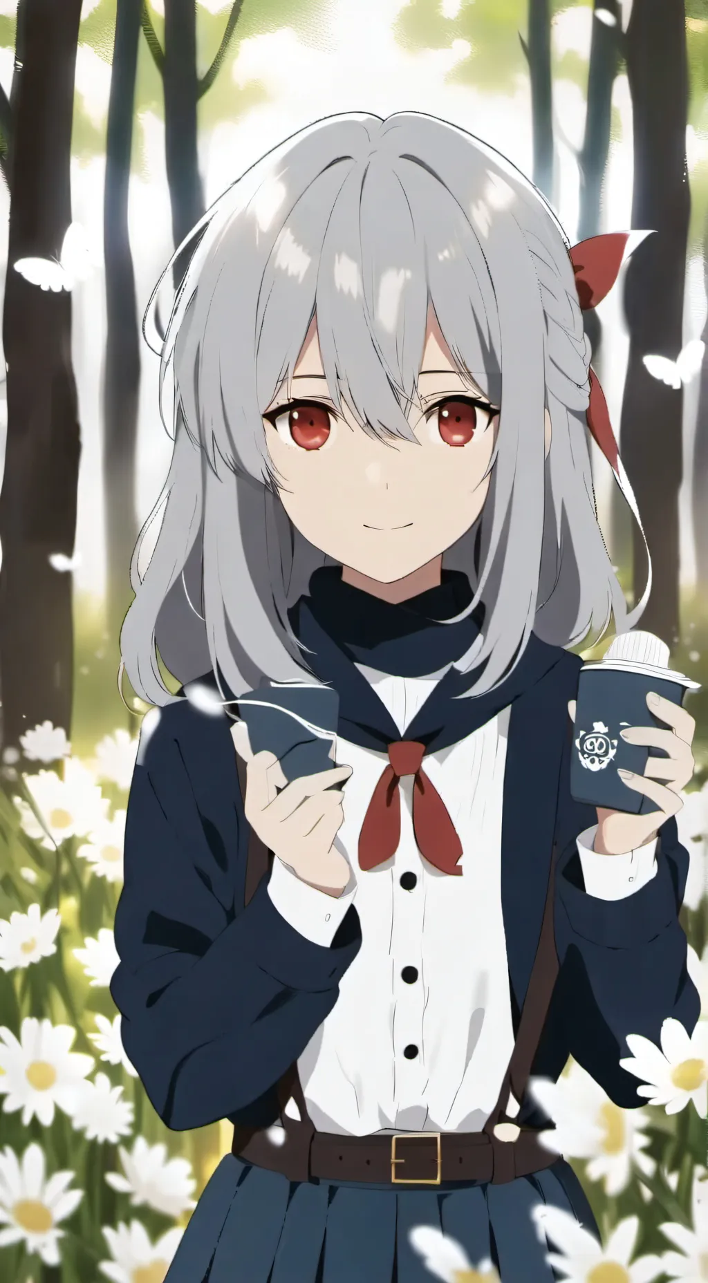 ai character: Ashley background
