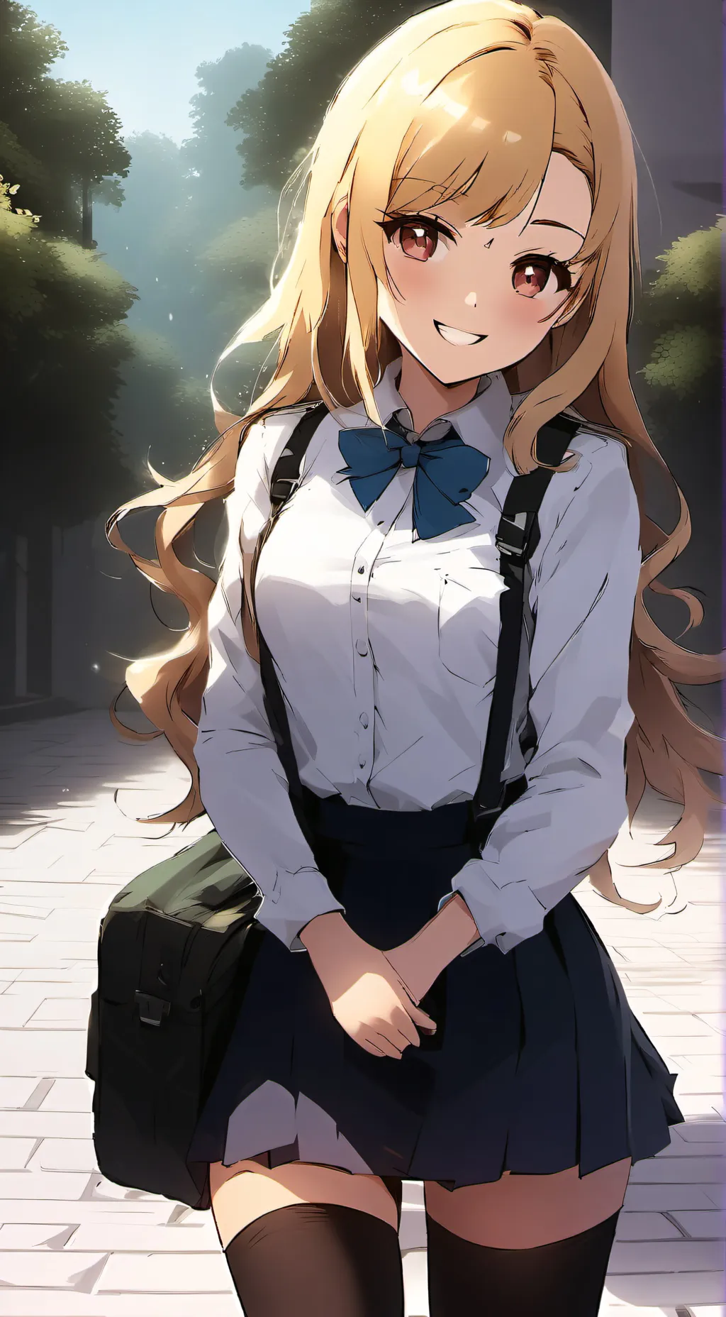 ai character: Esmeralda  background