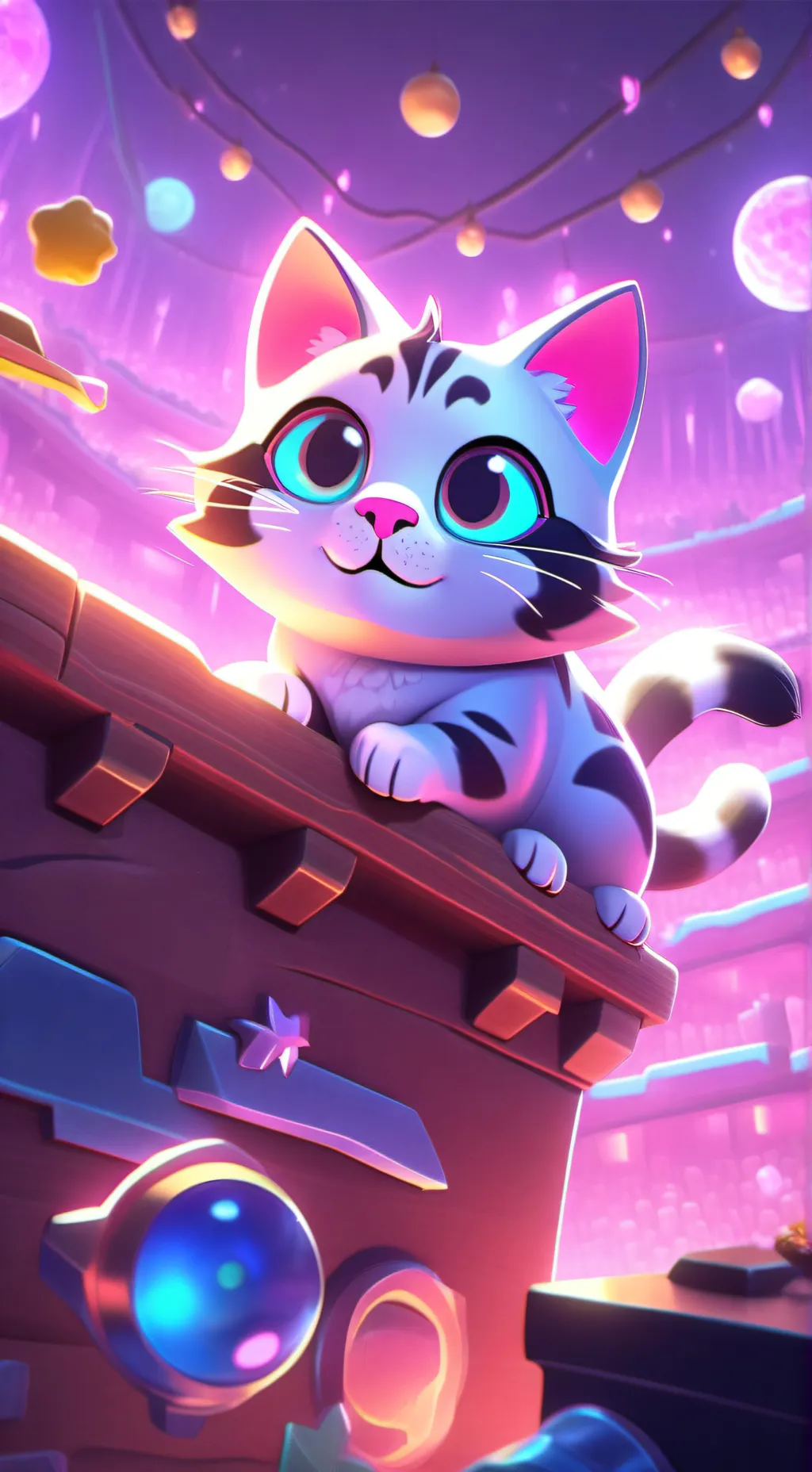 ai character: rileyvr💜😈! background