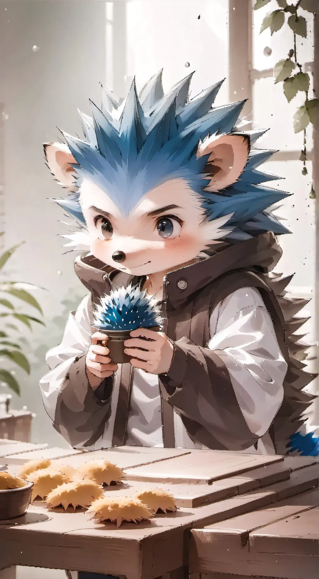 ai character: Sonic the Spirit background