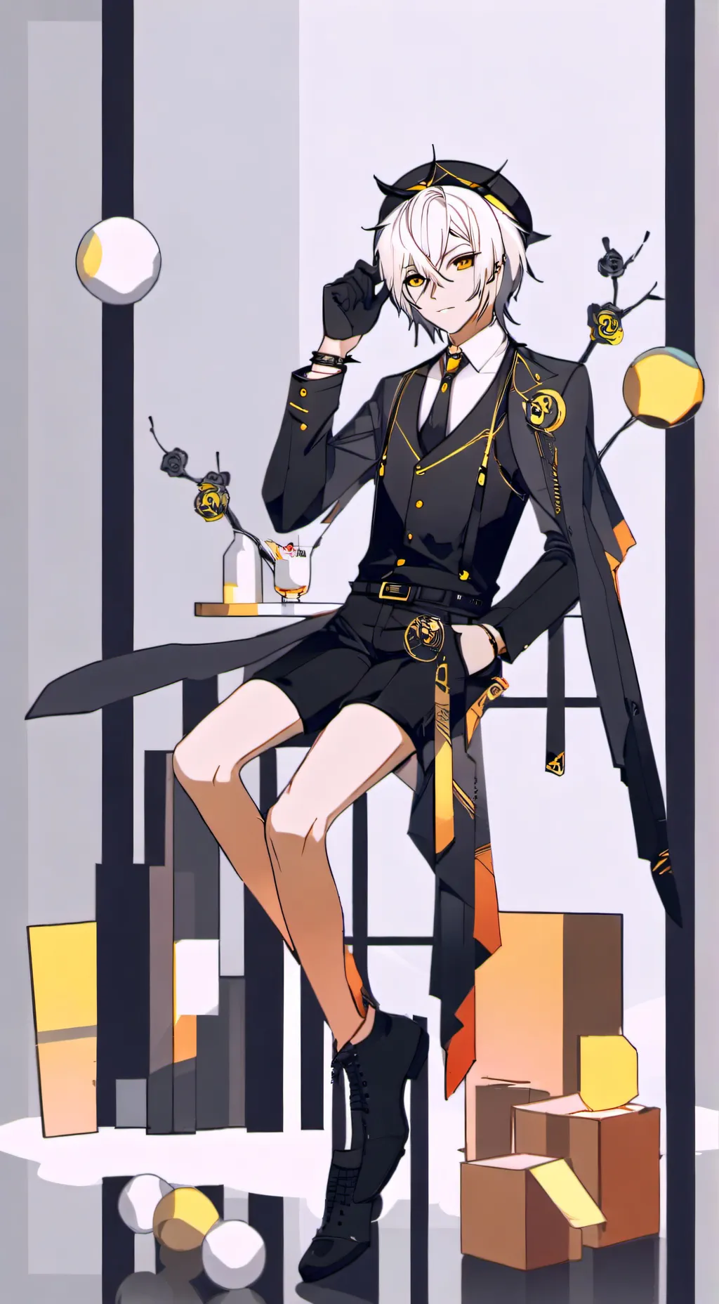 ai character: haomje background