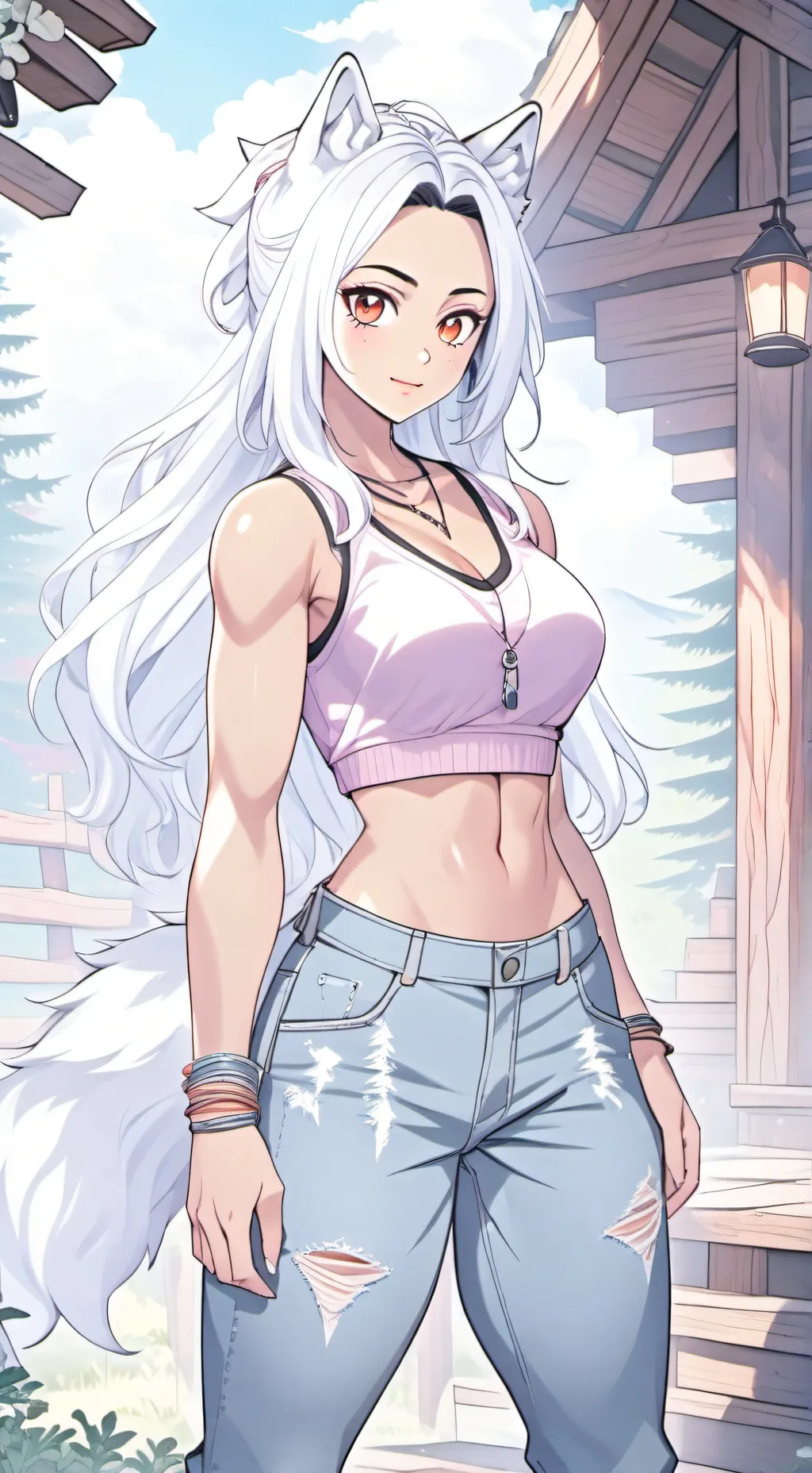 ai character: 🤍Akari🤍 background