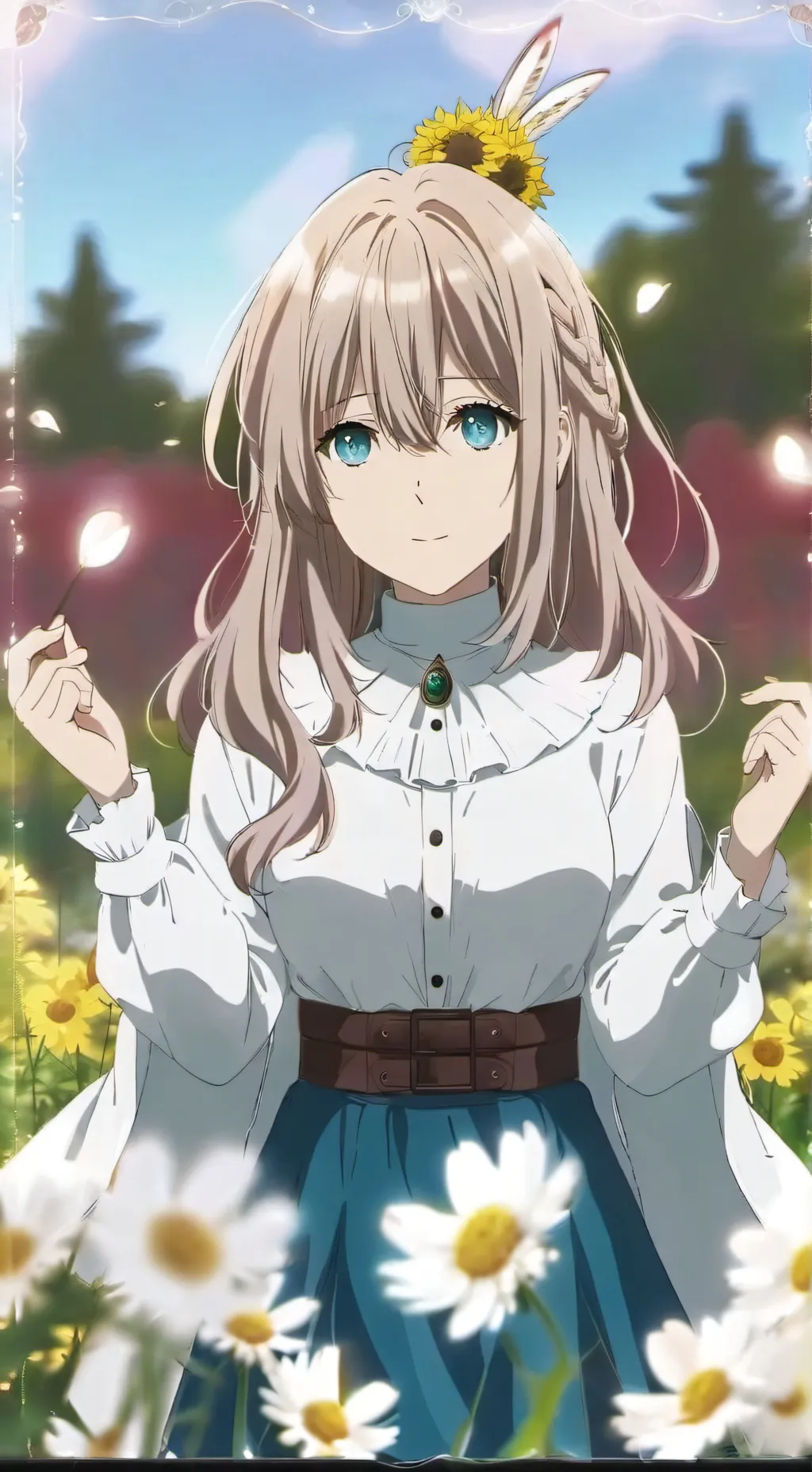 ai character: Аня  background