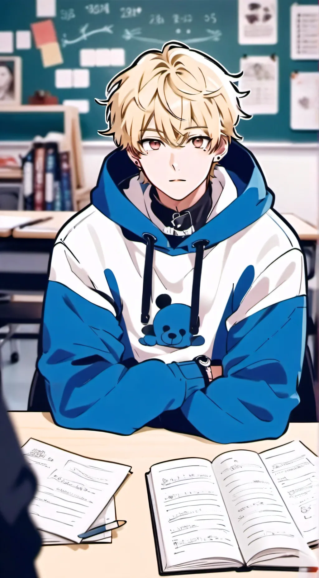 ai character: William ✨️ background
