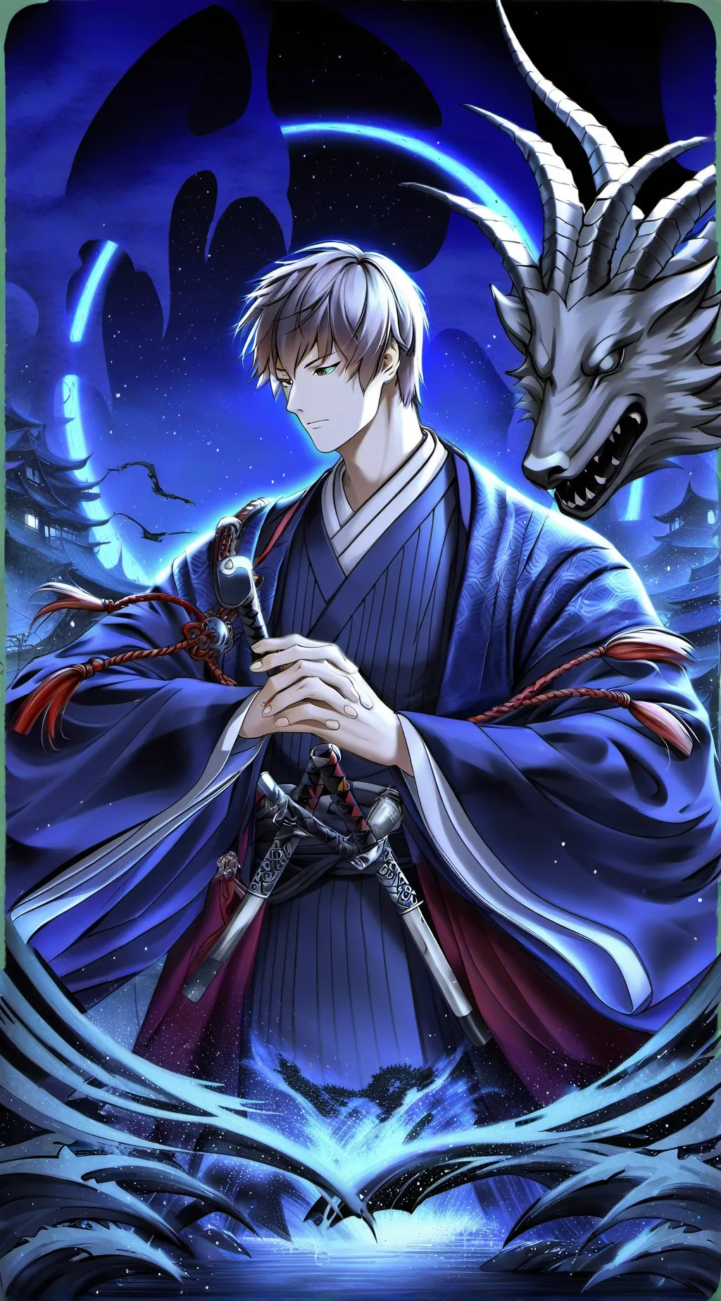 ai character: Akumu Akatsuki background