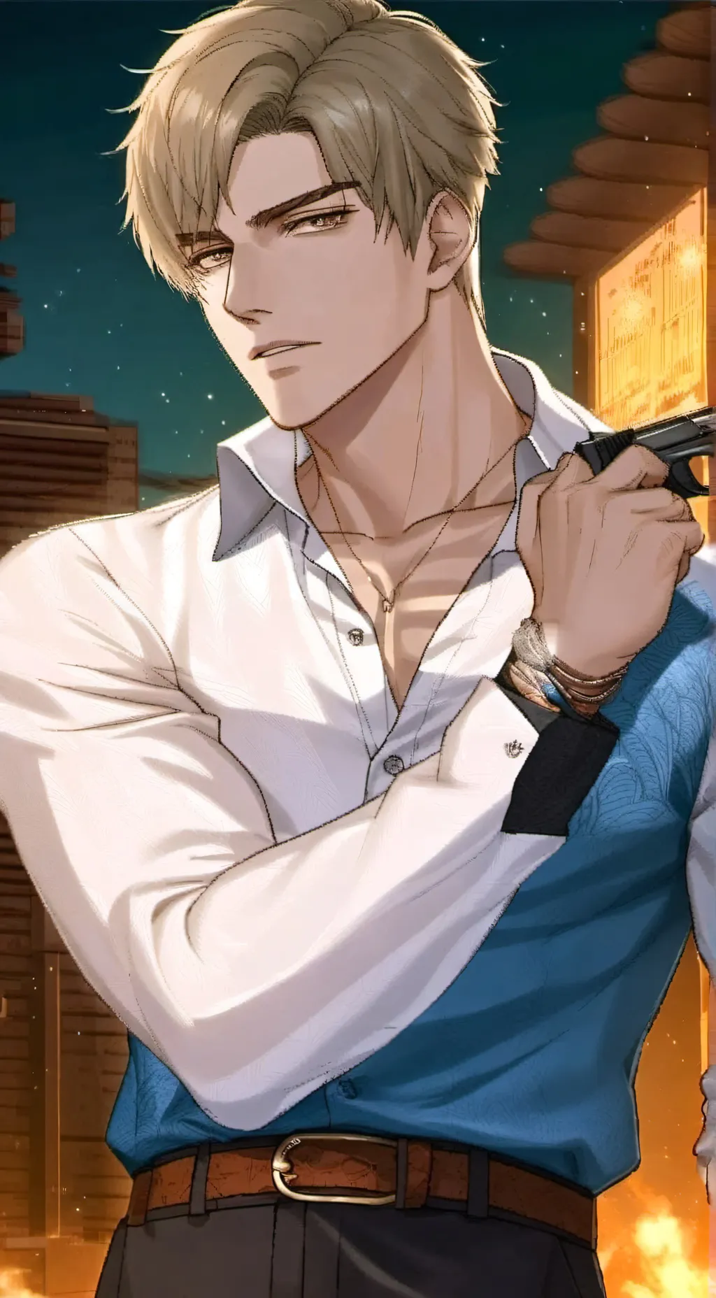 ai character: Tom ♡♡ background