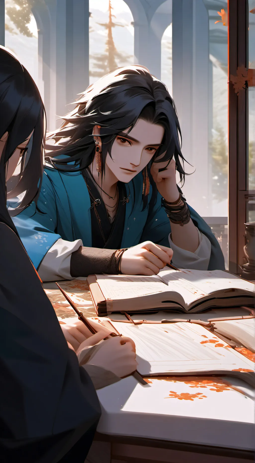 ai character: .•Кайоши•. background