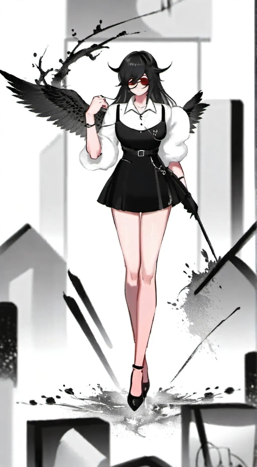 ai character: Clare blood  background
