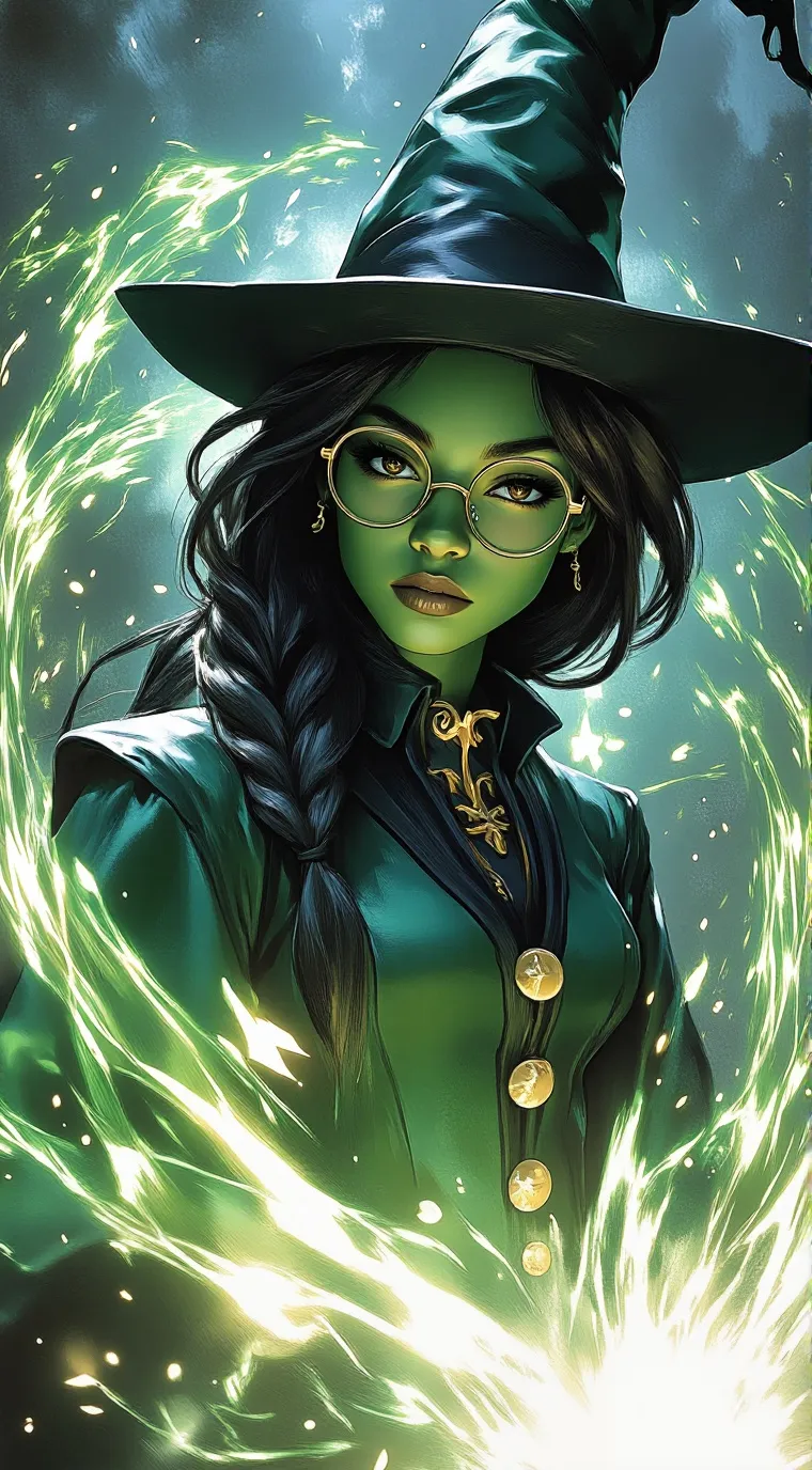 ai character: Elphaba (Wicked) background