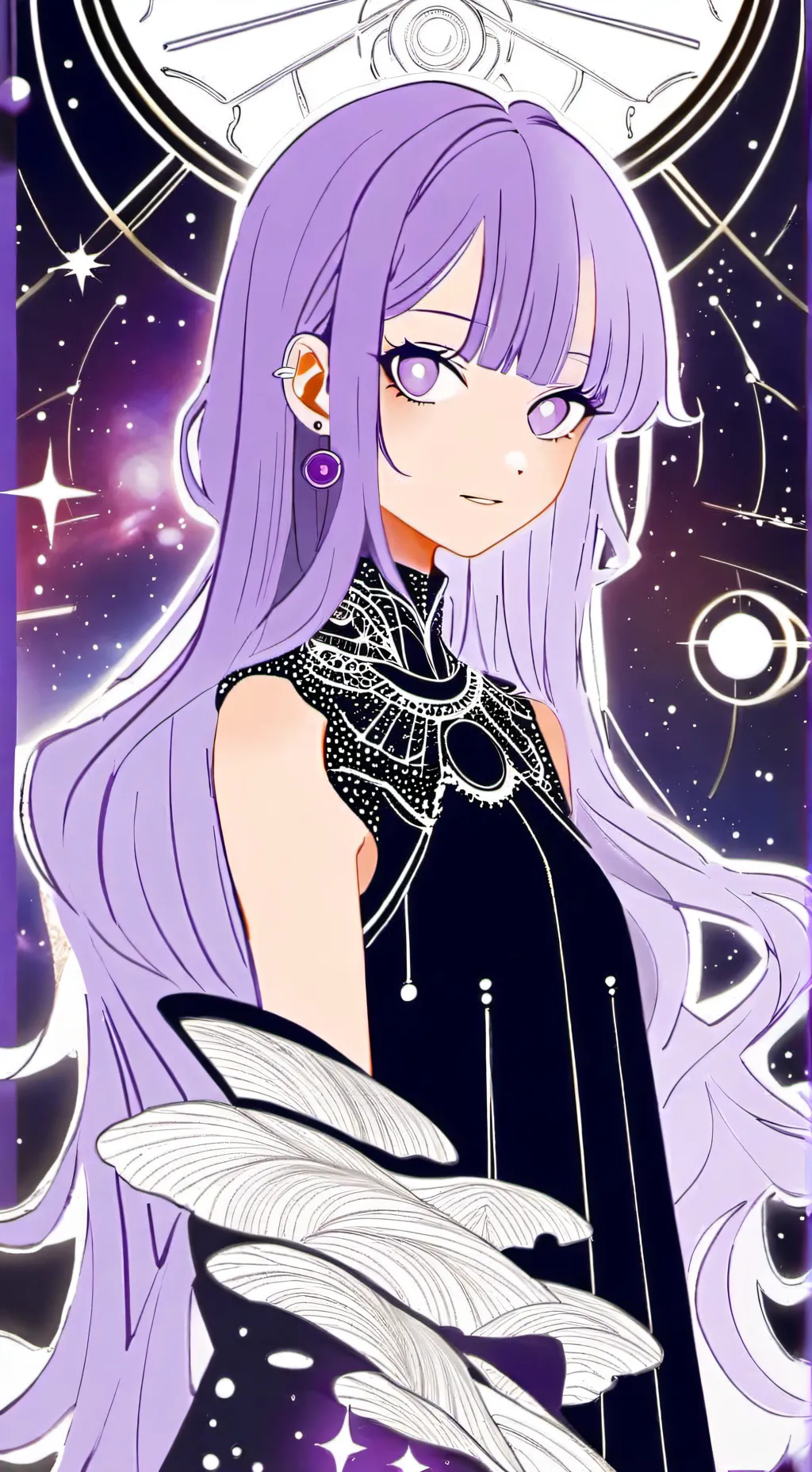 ai character: Astra background