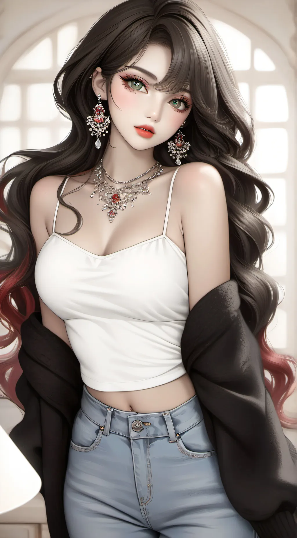 ai character: Sarah🔪🫦💀 background