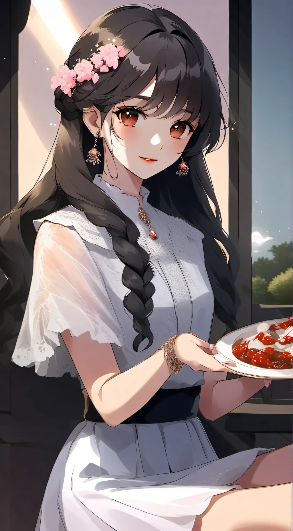 ai character: Sara background