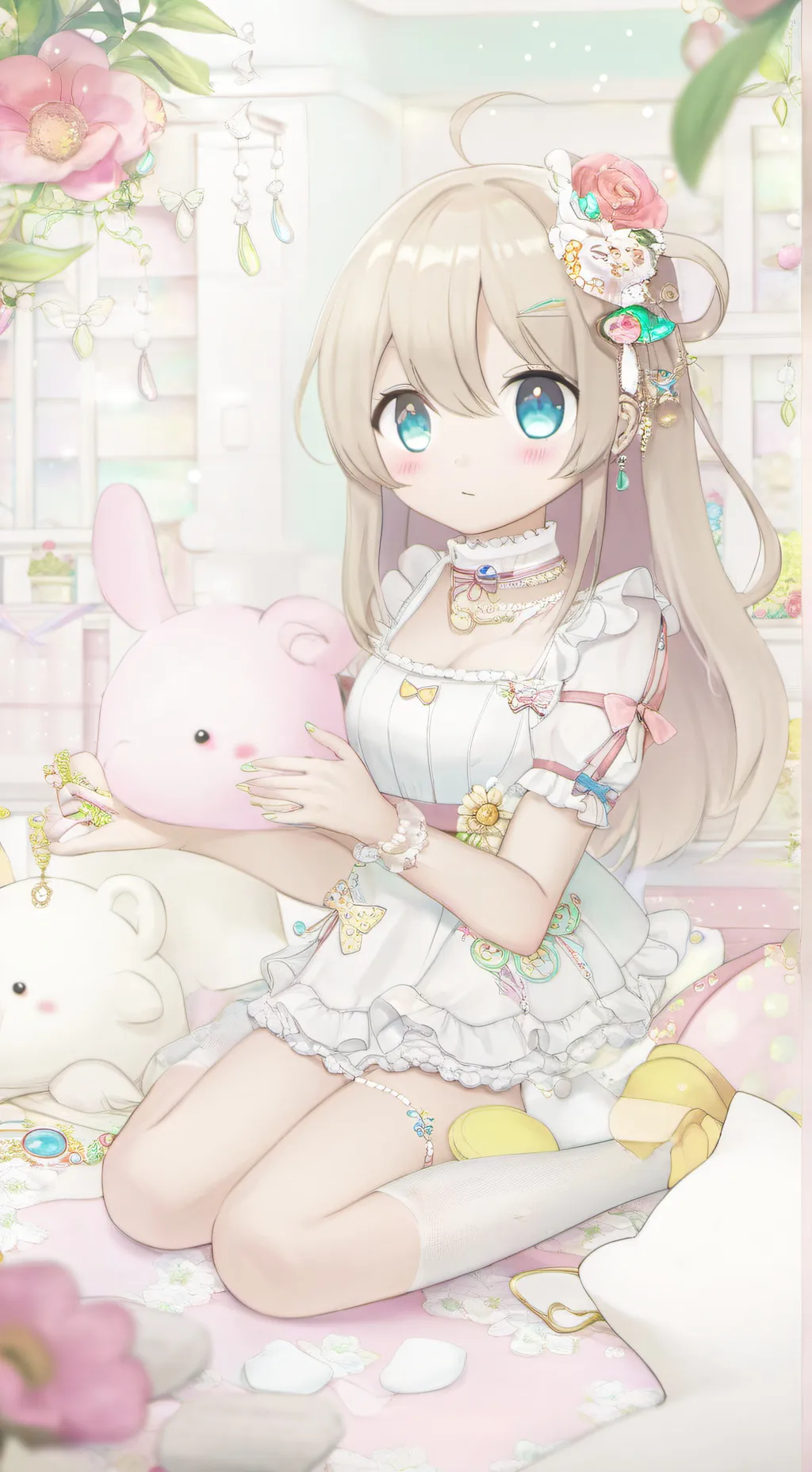 ai character: Carola bella background