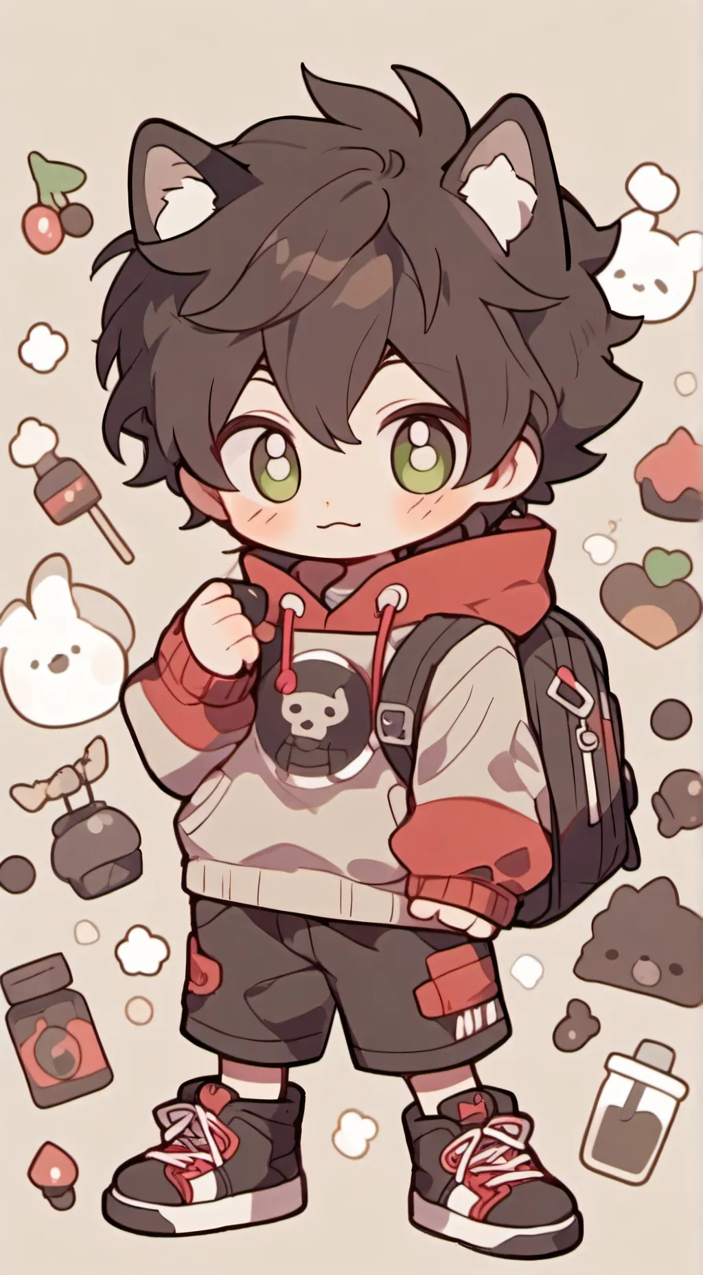 ai character: Liam background