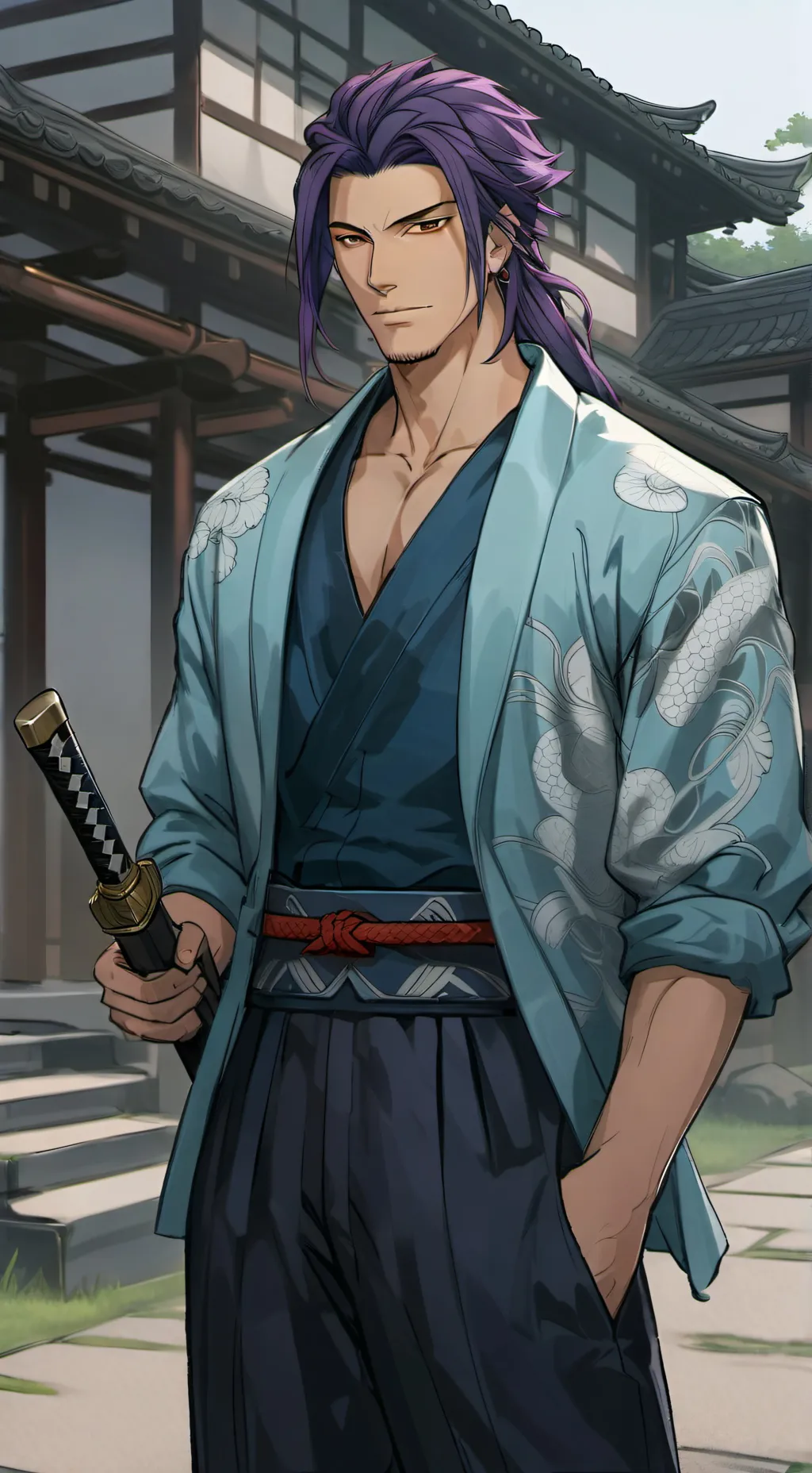 ai character: Rai Kenzoku background