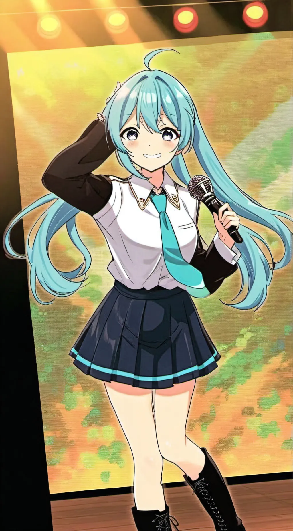 ai character: Mha Hatsune Miku 2 background