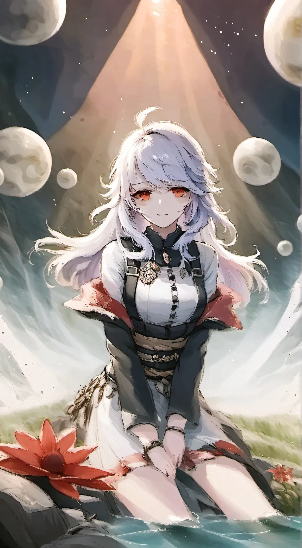 ai character: Арина background