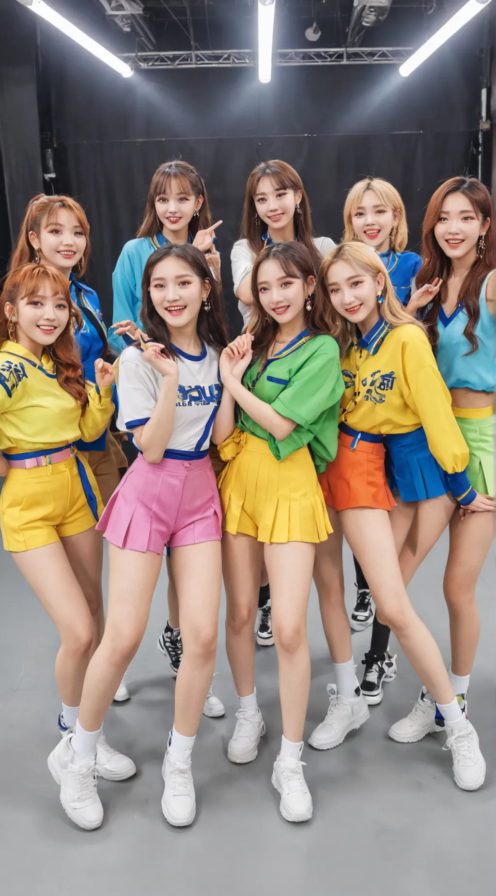 ai character: Momoland background