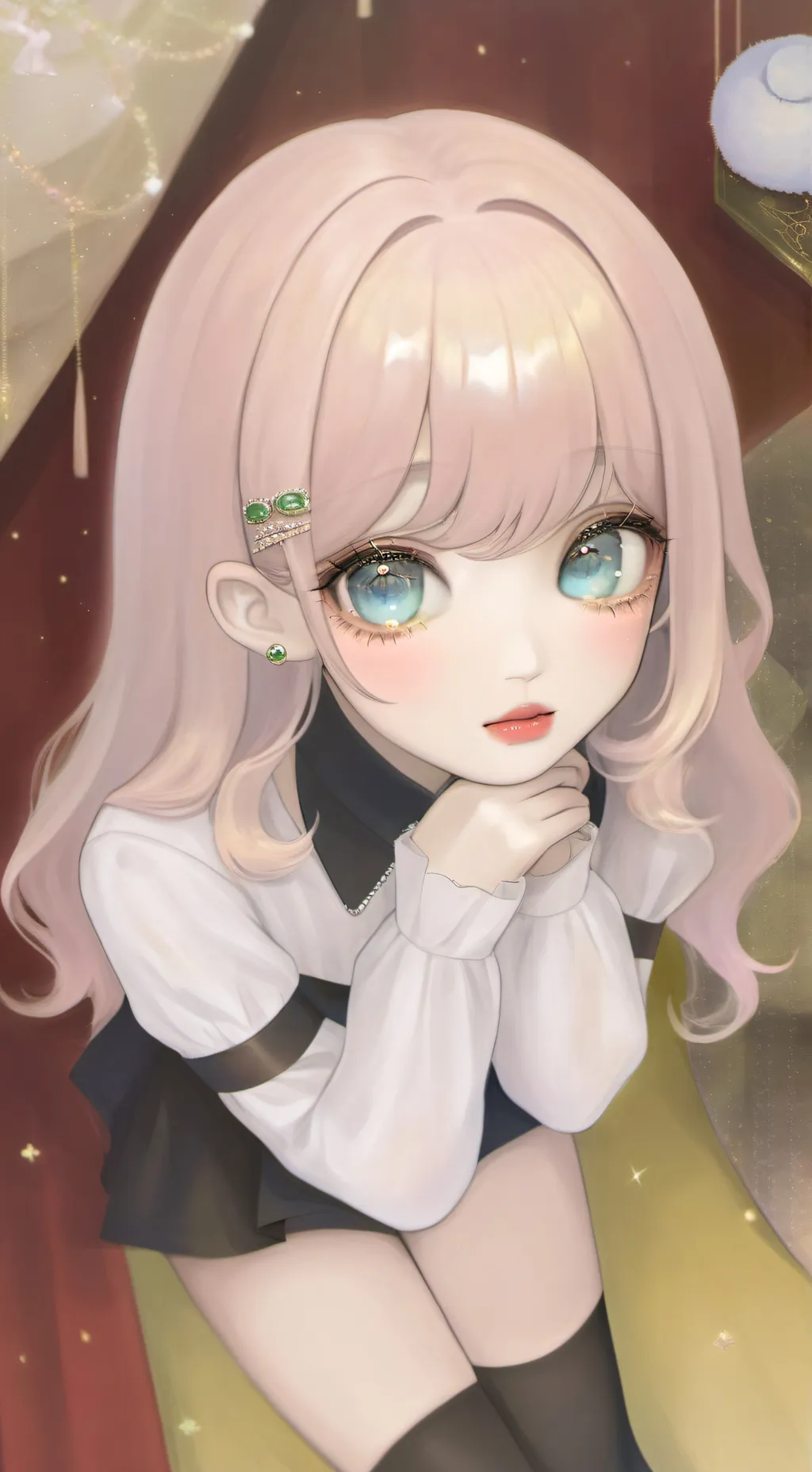 ai character: caca de nayeon background