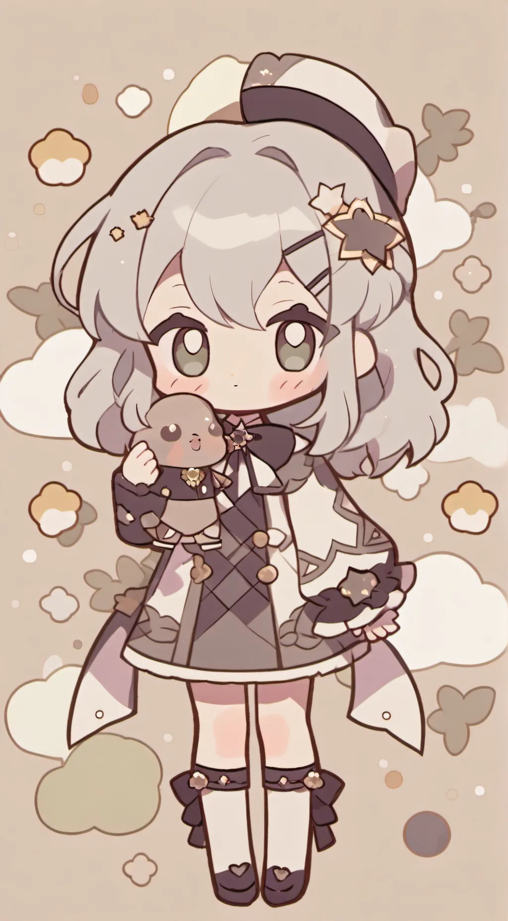 ai character: Katie  background