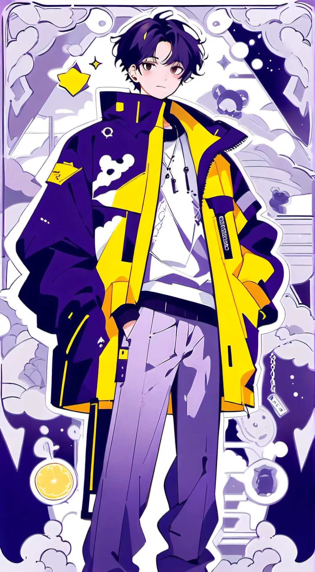 ai character: Dash crew background