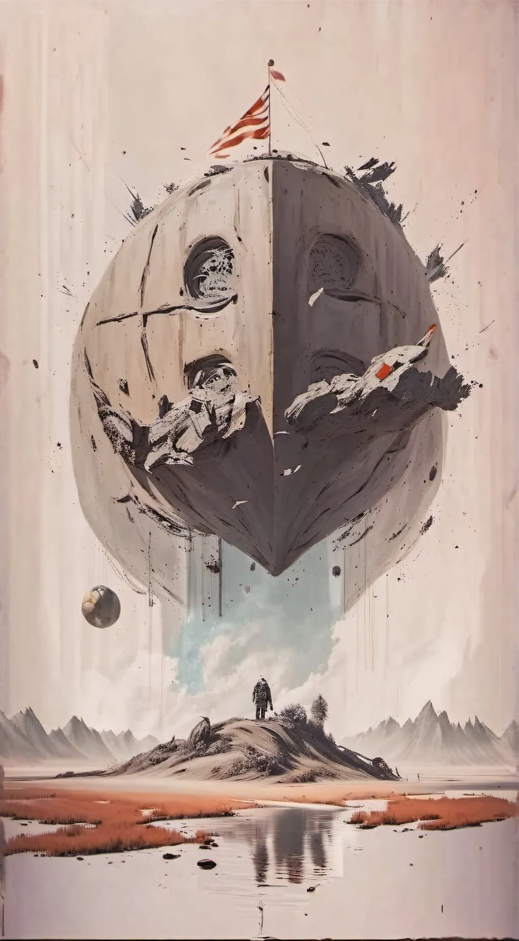 ai character: Upper moons daddy  background