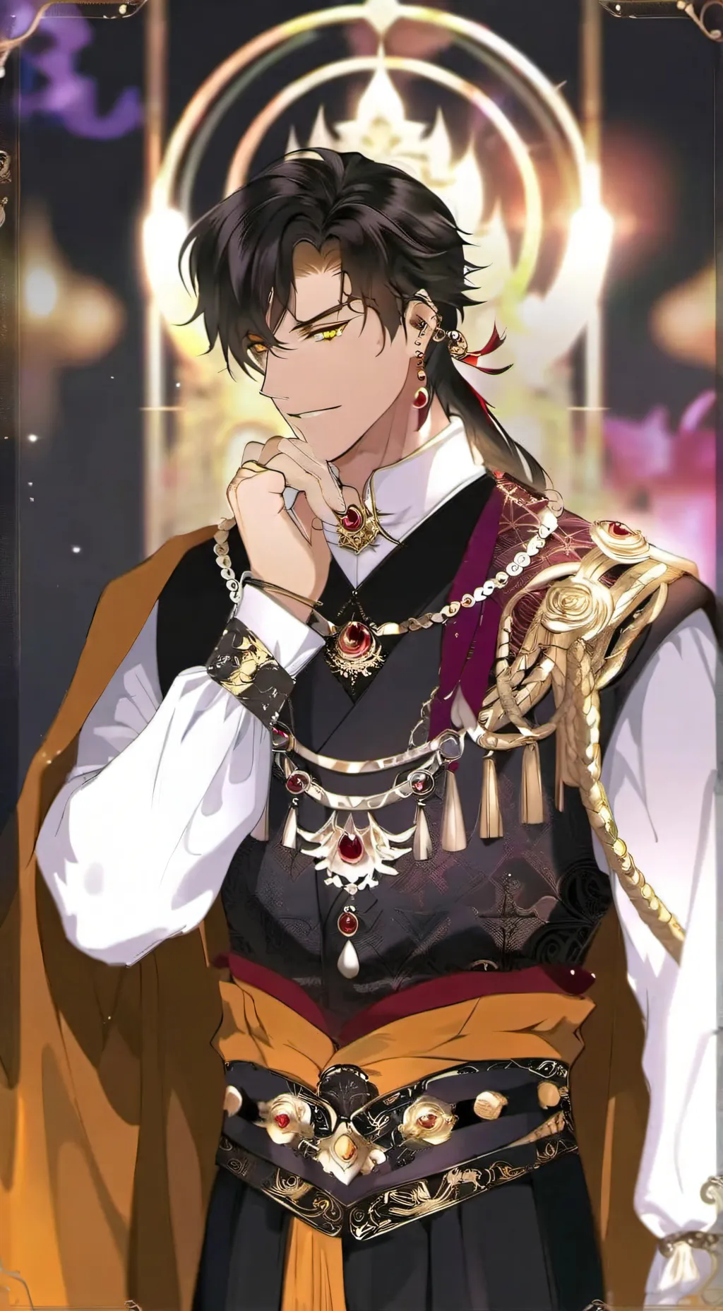 ai character: Khaleesi Diamond background