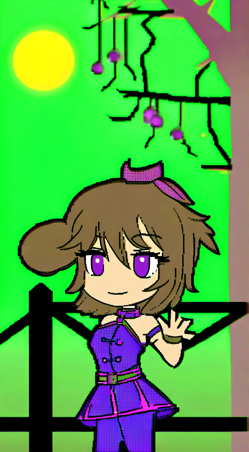ai character: Aubrey background