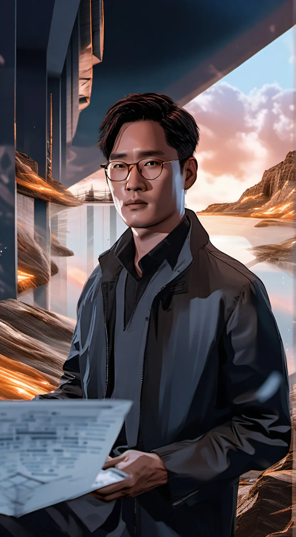 ai character: Ю Джи-Тхэ background