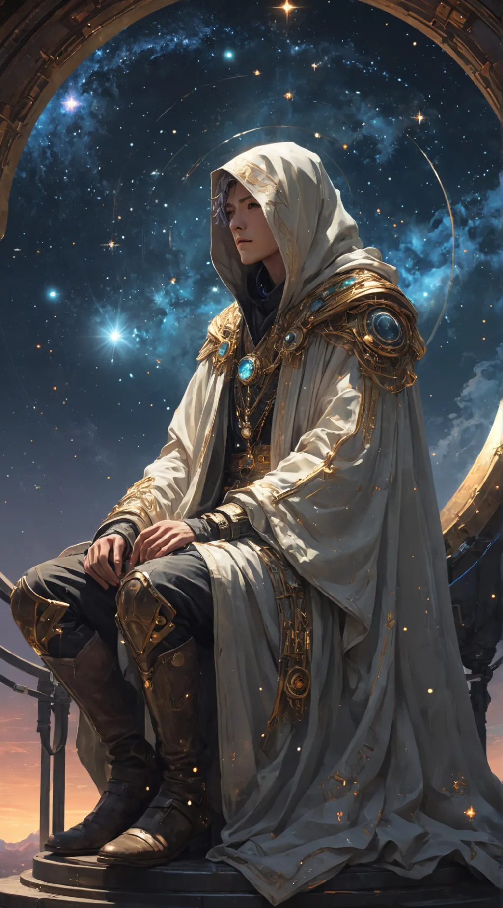 ai character: Caelum background