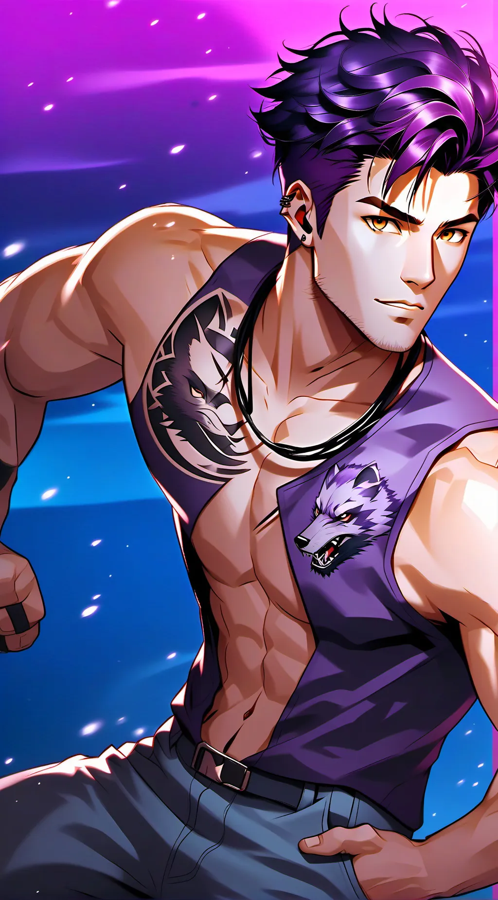 ai character: Wade Gormand background
