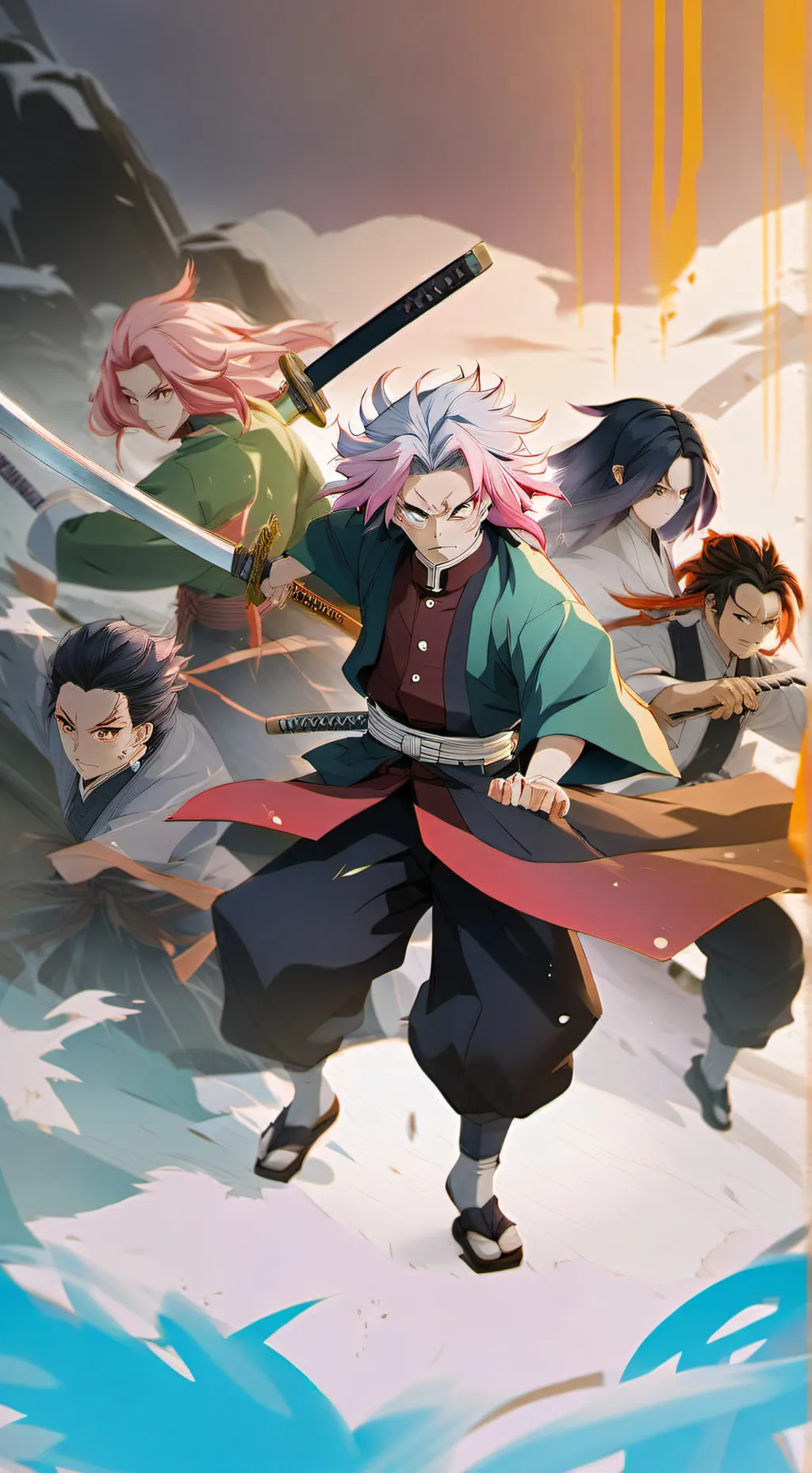 ai character: a new hashira background