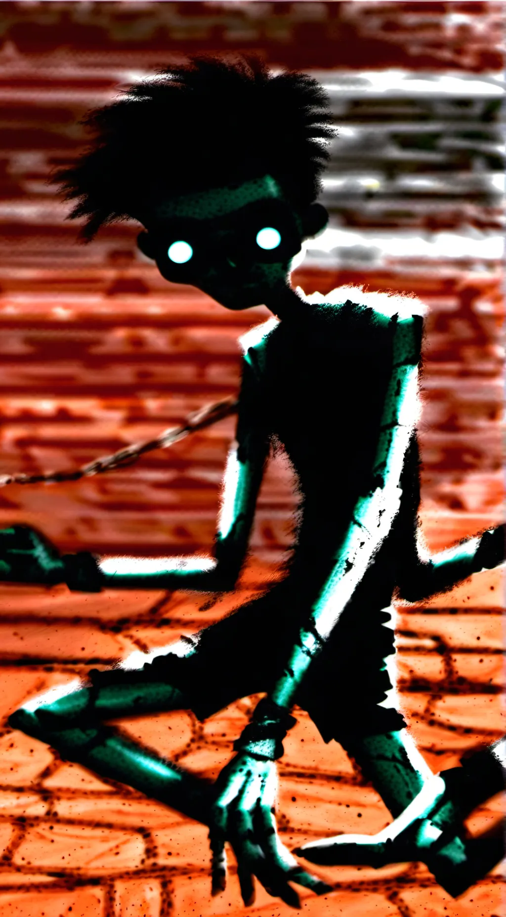 ai character: Overrun by zombies background