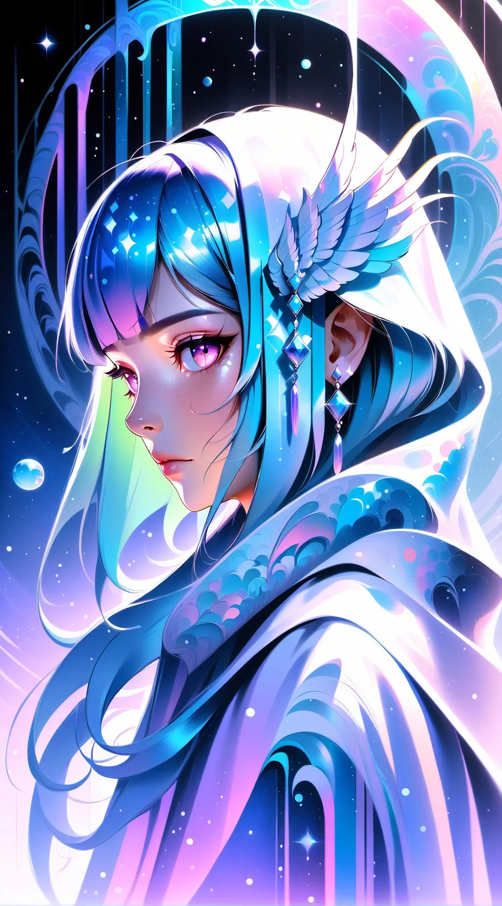 ai character: Zoey background