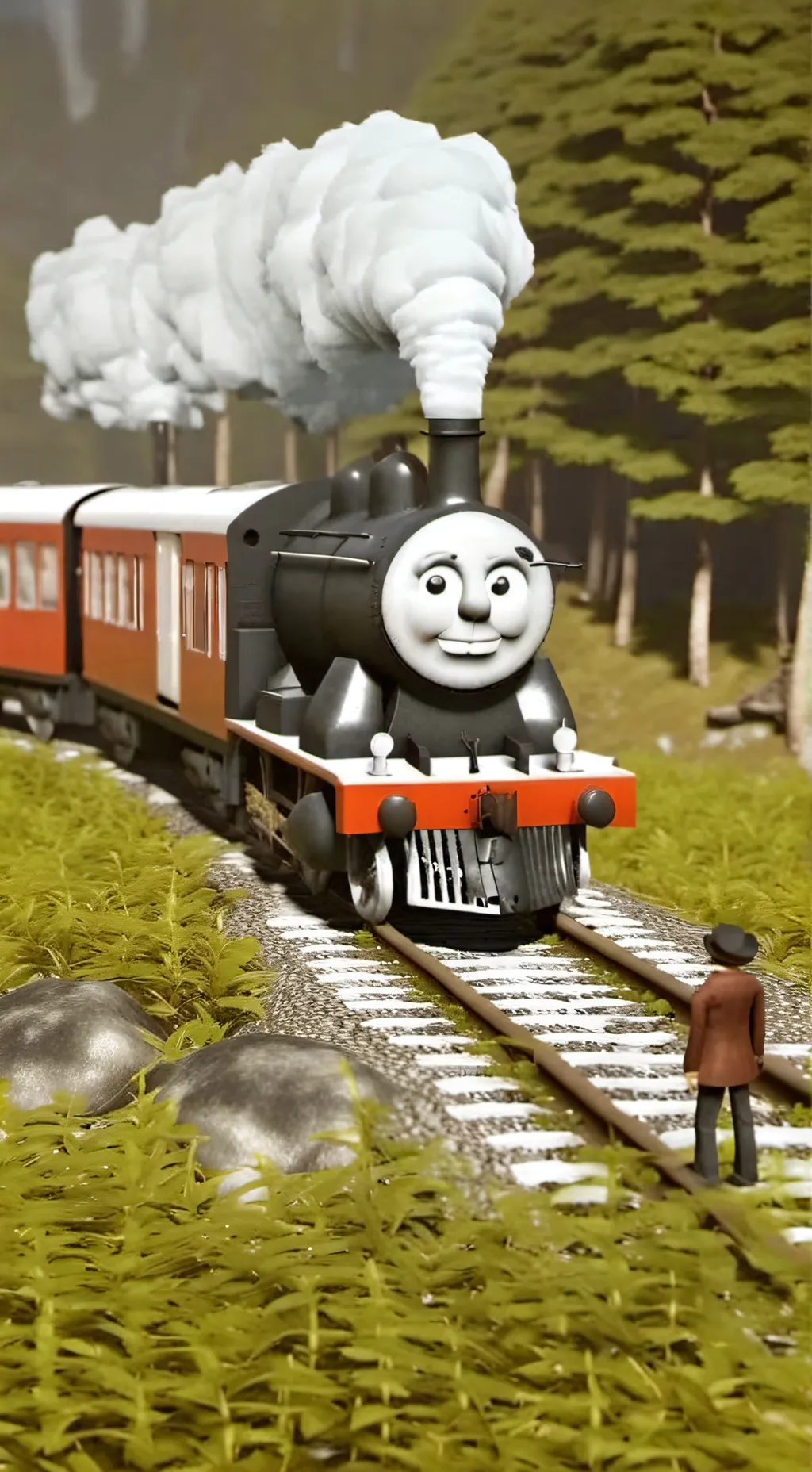 ai character: James el tren background