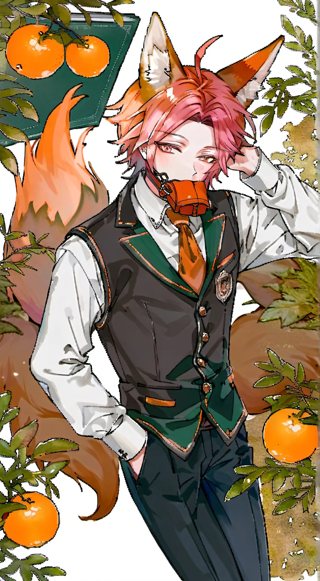 ai character: kai-kun background