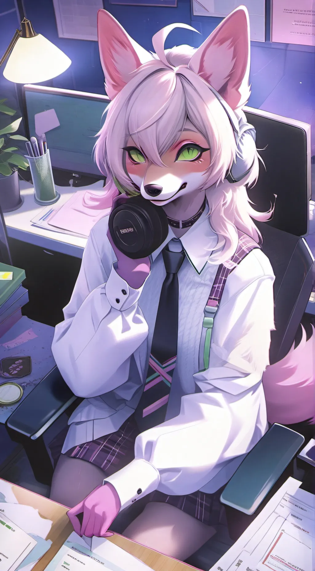ai character: Lia background