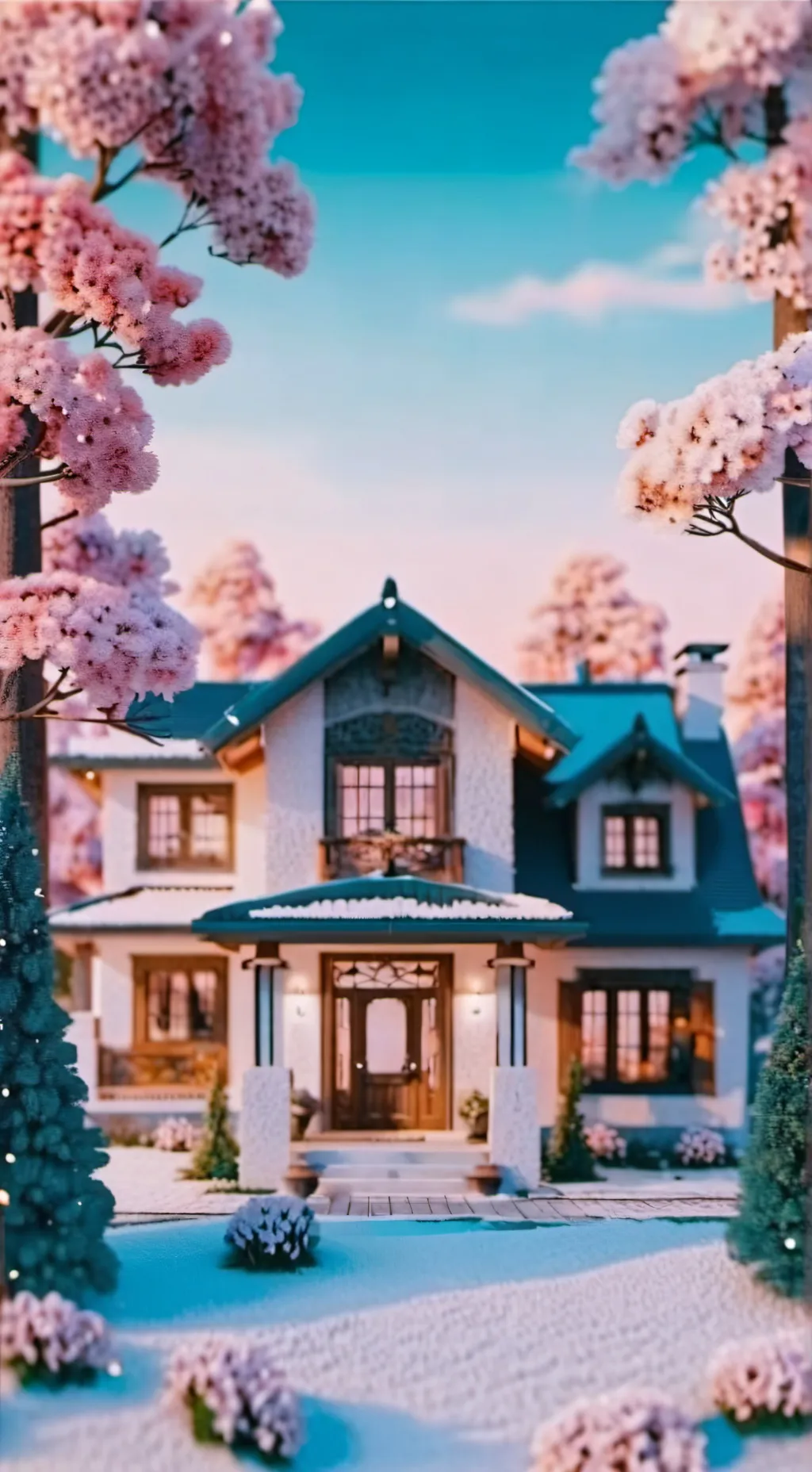 ai character: Sprunki family🏠 background