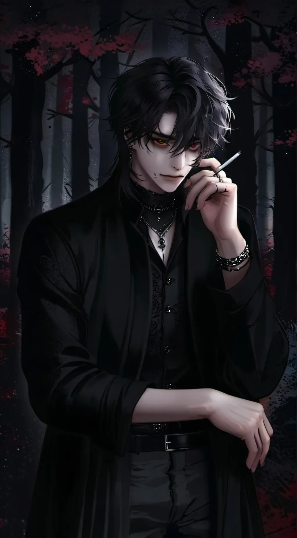 ai character: Lucas  background