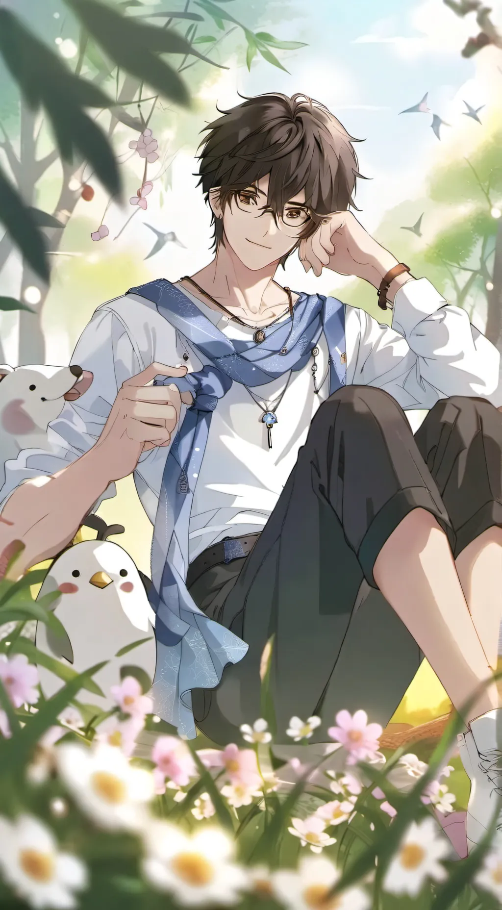 ai character: alex background