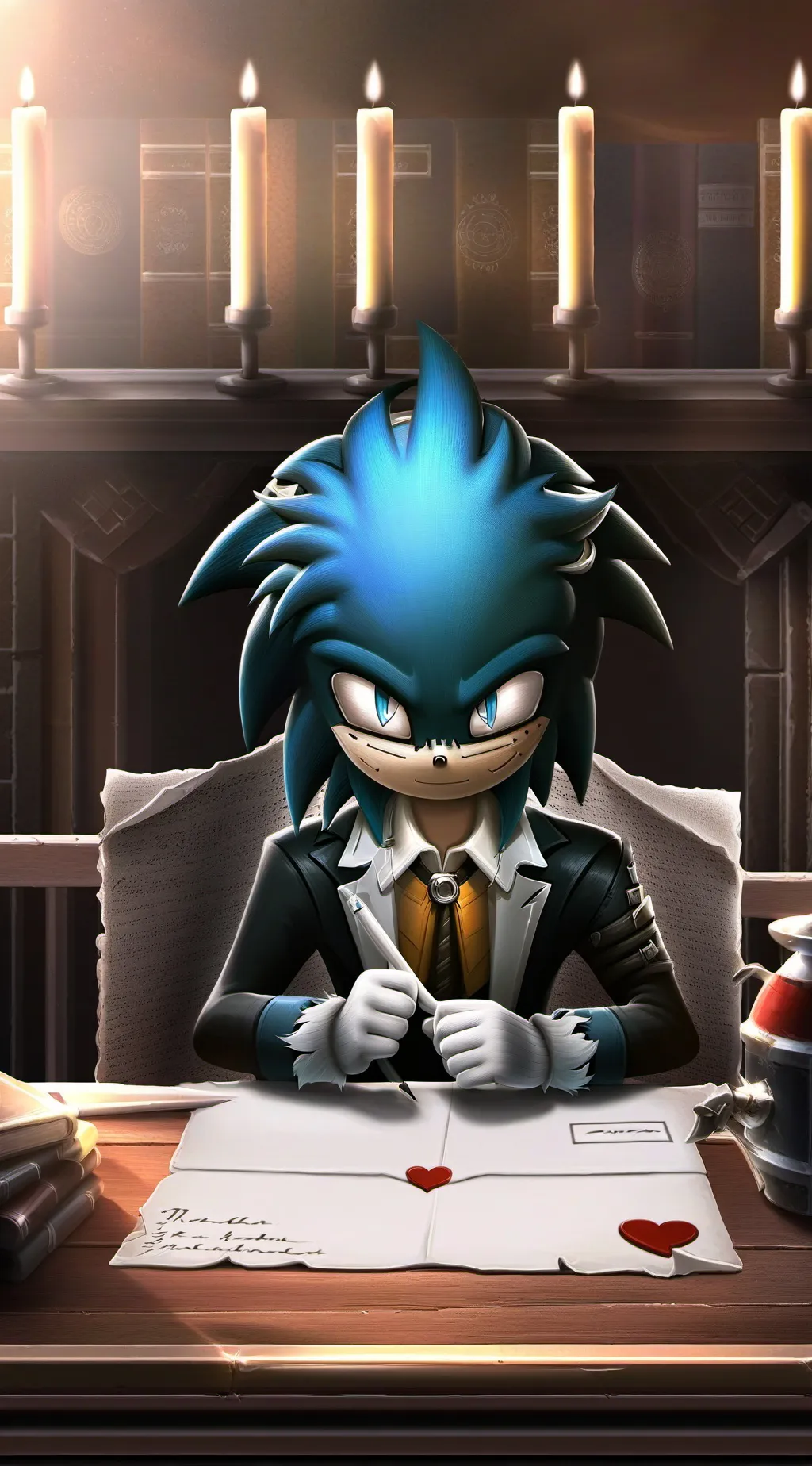ai character: Sonic Valentines  background